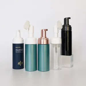 Limpiador facial ecológico, gran tamaño, cabezal de cepillo, botella cosmética, vip, precio promocional