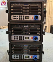AD42 dijital güç amplifikatörü iki kanallı 17000 watt akıllı amplifikatör