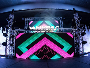 Mur vidéo LED extérieur P3.91 étanche pour location, écran publicitaire LED <span class=keywords><strong>3D</strong></span> volant pour fond de scène de concert - Product Image 4