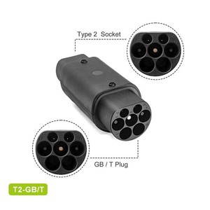 Adaptateur de chargeur de <span class=keywords><strong>voiture</strong></span> électrique neuf, type 2 vers GB/T, 32A, 7kW/22kW, IP54, 220V/380V, adaptateur de charge de <span class=keywords><strong>voiture</strong></span> AC, connecteurs de verrouillage - Product Image 1