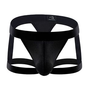 Desain Khusus 85% nilon 15% spandeks Jockstrap Pinggang Rendah Elastisitas Tinggi Bernapas Pakaian Olahraga Pria Mengenakan Jockstrap - Product Image 2