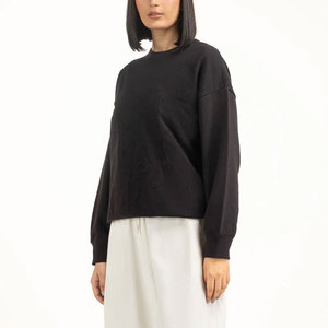 Sudaderas con Capucha de Moda, Sudaderas con Logotipo OEM para Mujer, Calidad Profesional, Estilo Casual, Sudadera de Punto de Manga Larga para Mujer - Product Image 3