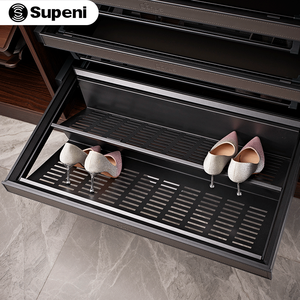 Supeni scarpiera Grey alta qualità regolabile in alluminio scarpiera 600mm - Product Image 1