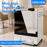 Stérilisateur miniature haute température 12L pour salon de manucure et usage domestique, armoire de désinfection à chaleur sèche 600W