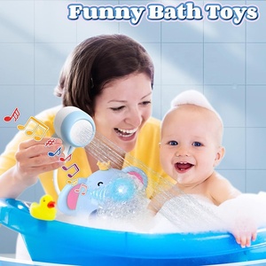 Multi-function Elephant Bath Shower Electric Bubble Spitting Elephant Splash Shower <strong>Baby</strong> For Kids <strong>Baby</strong> Bath Toy Organizer - Product Image 3
