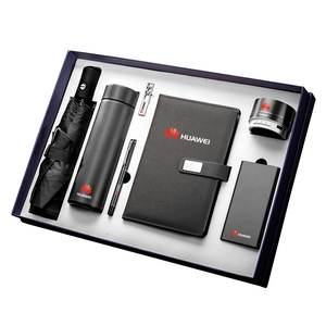 Bộ quà tặng doanh nghiệp mở sự kiện cuộc họp hộp quà tặng bút máy tính xách tay ô thực tế cao cấp Bộ quà tặng nam - Product Image 1