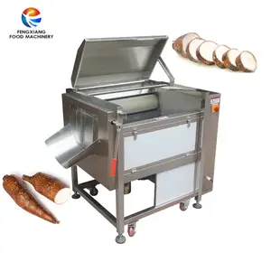 Brush cassava peeler peeling machine cassava peeling machine for industrial