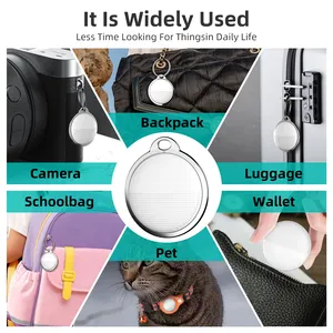 Hot Sale Mini Smart Key Finder Real-Time Anti-Loss Wireless Locator Work With Apple Find My App 4G And WiFi World Wide Tracking