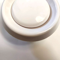 Grilles de ventilation en plastique ABS pour climatisation, diffuseur d'air rond, vanne d'air, sortie de climatisation, grille de ventilation AC