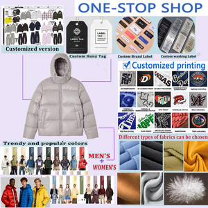 Parka in Piuma d'Oca di Lusso Personalizzato di Alta Qualità per Uomo con Cappuccio in Pelliccia di Lupo, Giacca Invernale con Sacchetto Antipolvere - Product Image 3