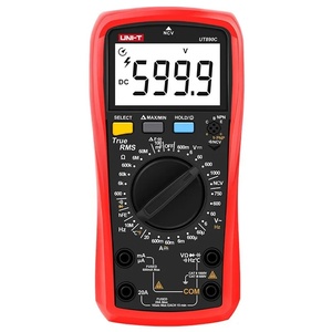 Multimètre numérique UNI-T 6000 points de lecture, fréquence manuelle, température, tension, UT890C UT890D, testeur de condensateurs AC DMM, NCV - Product Image 1