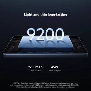 2025 นิวแพด 8 ดราก้อน 8S ระบบปฏิบัติการ <span class=keywords><strong>Xiaomi</strong></span> HyperOS 3 หน้าจอ 11.2 นิ้ว / แบตเตอรี่ 9200mAh ชาร์จเร็ว 45W - Product Image 5