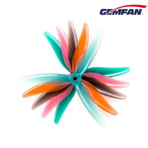ใบพัด GEMFAN 51466 V2 ขนาด 5.1 นิ้ว 3 ใบพัด วัสดุ PC แบบ 2CW+2CCW จำนวน 4 ชิ้น สำหรับโดรน FPV แข่งความเร็วและฟรีสไตล์ - Product Image 2