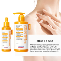 Serum Pencerah & Pengelupas Kulit Tubuh yang Laris Manis, Menyegarkan, Memperbaiki, Menutrisi Kulit Tubuh, Semprotan Peel Shot Kunyit