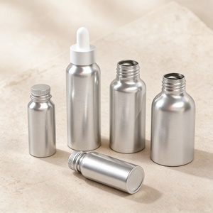 Botellas Vacías de Aluminio de 60 ml y 80 ml para Aceites Esenciales con Gotero, Mini Botella para Esencia Facial - Product Image 1