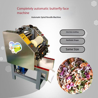 Machine à pâtes papillon entièrement automatique abordable, style artisanal, machine à pâtes de dessin animé, machine à pâtes aux fruits et légumes