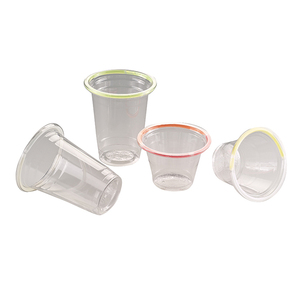 Bianco Take Away Usa E Getta <span class=keywords><strong>Bicchieri</strong></span> di <span class=keywords><strong>Plastica</strong></span> Usa E Getta Eco-Friendly Tazze Bianco Tazza di <span class=keywords><strong>Plastica</strong></span> - Product Image 5