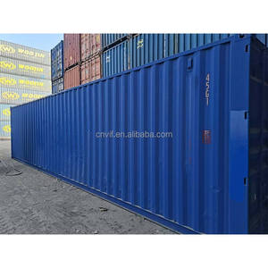 Conteneur de cargaison sèche en acier corten 40Gp 40Hq d'occasion et neuf certifié ISO9001 de bonne qualité - Product Image 1