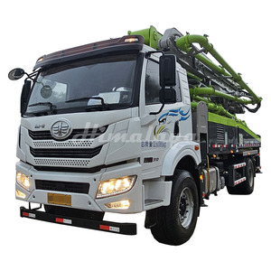 Zoomlion FAW 2022 36m 38m 45m Schwing Small Mini Mobile Boom Verkauf von gebrauchten Betonpumpen maschinen mit Dieselmotor - Product Image 1