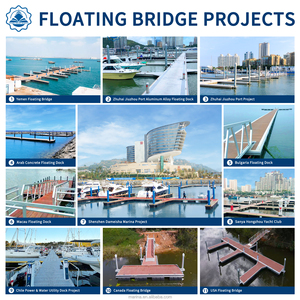 Puente Flotante de Aluminio con <span class=keywords><strong>Techo</strong></span> <span class=keywords><strong>para</strong></span> Villa, Casa Flotante o Muelle en el Lago - Product Image 5