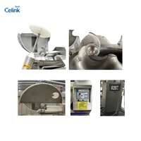 Coupe-viande automatique pour ligne de production de saucisses, hamburgers, galettes de viande et boulettes de viande, équipement d'usine alimentaire en acier inoxydable