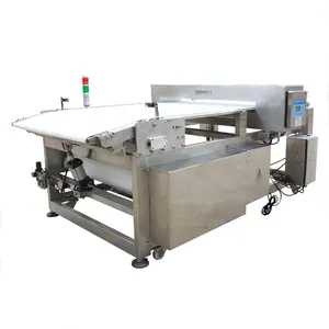 Detector de metais industrial para processamento de porco, carne de bovino, camelo, carne de rosquinha, cavalo ou carne