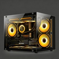 Ordinateur de bureau gamer économique i5 7600K, configuration complète avec RAM DR4, SSD, carte mère B250M, ensemble ordinateur pour bureau et jeux, ordinateurs pas chers