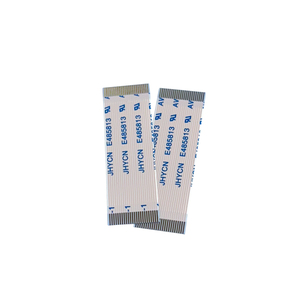 หัวต่อแบบชุบทอง Awn 20624 80C 60V Vw-1 ระยะห่างขา 0.5 มม. 24 ขา ความยาว 40 มม. สายแบนแบบยืดหยุ่นชนิดริบบิ้น FFC - Product Image 4