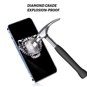 อุปกรณ์เสริมพรีเมี่ยมAnti-Shockโทรศัพท์มือถือกระจกนิรภัยฟิล์มหน้าจอสําหรับ<span class=keywords><strong>iPhone</strong></span> 15 14 13 Pro Maxฝาครอบเต็มรูปแบบป้องกันหน้าจอ - Product Image 5