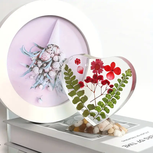 <b>Heart</b>-shaped <b>Photo</b> <b>Frame</b> Silicone Mold, Personalized <b>Photo</b> <b>Frame</b> Decoration, Handcrafted <b>Photo</b> Placement Desktop Decoration - Product Image 4