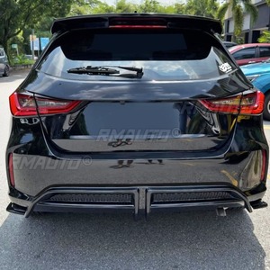 Car Rear Bumper Spoiler Bumper Guard <b>Protector</b> <b>Cover</b> Apron For Honda City Hatchback 2020-2022 Body Kit Car Accessories - Product Image 6