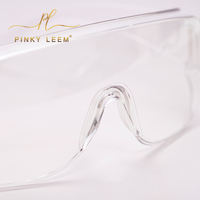 Lunettes de protection UV Pinky Leem UV400 pour extensions de cils, lunettes de protection contre la lumière LED