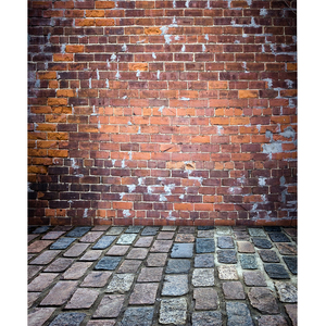 Fond de photographie Mur de briques ancien Intérieur vintage <span class=keywords><strong>Portrait</strong></span> d'enfant Toile de fond photographique Photocall Studio photo - Product Image 5