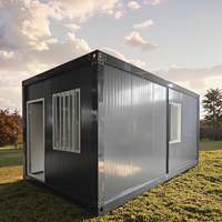 Maison Mobile Personnalisée de 40 Pieds, Repliable à Double Aile, Trois Chambres, un Salon, Salle de Bain, Bureau, Extension pour Villa ou Maison Rapide