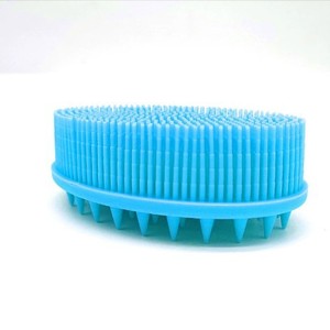 2 in 1 Dual Sided Silicone Bath Brush, Food Grade Scalp Massager Exfoliating Body Scrubber for Sensitive Skin - Product Image 6