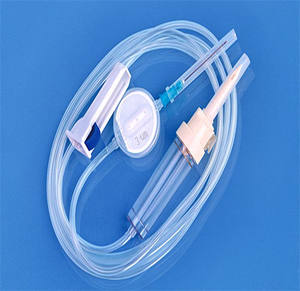 Pet beslenme için cerrahi aletler kafa derisi ven iğne veteriner manuel güç kaynağı temeli ile tek kullanımlık infüzyon seti - Product Image 5