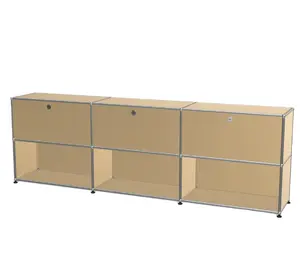 2023 New Design Factory Direct Sales Estilo Clássico Metal Storage Haller Aparador para sala de estar