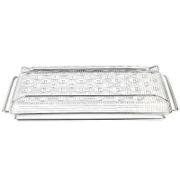Grille de cuisson multifonction en acier inoxydable, robuste et compatible lave-vaisselle, pour four à pâtisserie, friteuse et four