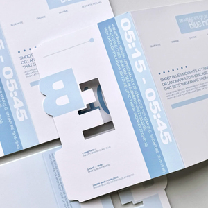 Service d'impression <span class=keywords><strong>de</strong></span> flyers A4 pliés sur mesure, <span class=keywords><strong>livraison</strong></span> rapide, papier exquis avec pliage ajouré - Product Image 5