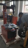 Máquina Profesional Automática para Cambio de Neumáticos Equipada con Brazo Auxiliar Izquierdo
