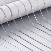 Bijoux OEM Chaîne en argent 925 Italiana Collier en argent torsadé en os de serpent Vente en gros de chaînes