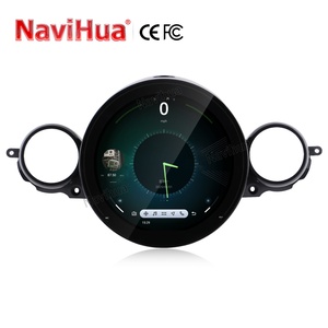 11.7" Round Screen for BMW MINI R56 2007 2011 Multimedia Android Car Radio <b>Auto</b> Head Unit Monitor Navigation Carplay New Design - Product Image 2
