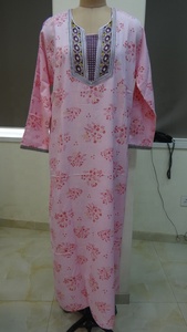 Cheap Indian <b>Kaftan</b> Modern Style Designer <b>Kaftan</b> Printed Embroidery Polyester Cotton <b>Kaftan</b> - Product Image 5