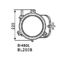 BH250B 해양용 공기 구동 램프 방폭등 - Product Image 5