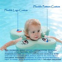WaterDream Gilet de flottaison pour bébés et enfants, en tissu sain, avec anneaux sous les aisselles, pour l'apprentissage de la natation, 3-4 ans, écologique, portable et sécurisé