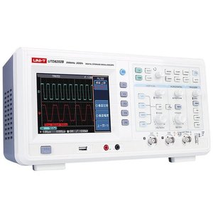 Osciloscopio Digital de Almacenamiento Uni-T UTD8202B 200MHz 2GSa/s con Controles de Disparo Vertical y Horizontal - Product Image 1