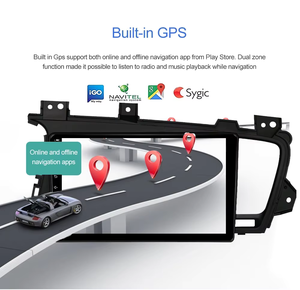 9inch <span class=keywords><strong>Android</strong></span> đài phát thanh xe Wifi FM gương liên kết BT <span class=keywords><strong>GPS</strong></span> navigation 2DIN <span class=keywords><strong>Android</strong></span> cảm ứng xe DVD Player Stereo cho Kia Optima 2011-2015 - Product Image 2