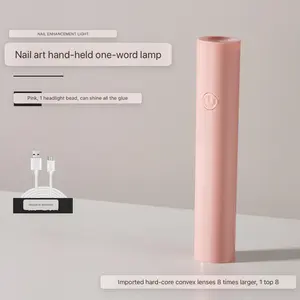 Mini UV Light For Gel Nails 3W Handheld UV Light For Nails Beauty Portable Nail Lamp