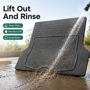 Alfombrilla para Maletero de Coche XL, 140x110cm, 18mm de Grosor, PVC Resistente con Rayas, Protector de Carga, Envío Directo desde la UE, Ajustable a la Medida, Disponible en Polonia - Product Image 6