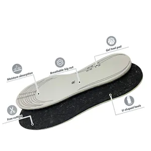 Plantillas de soporte de arco insertos de zapatos Plantilla de espuma PU plantillas ortopédicas personalizadas